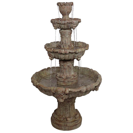 large outdoor water fountain for sale