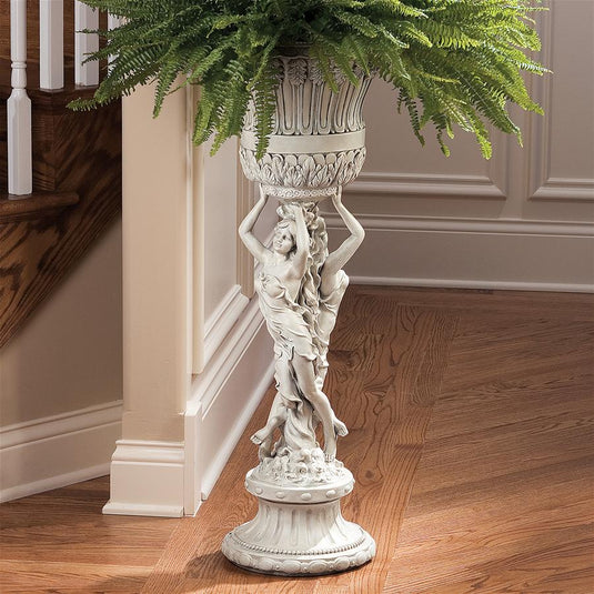 pedestal urn planter