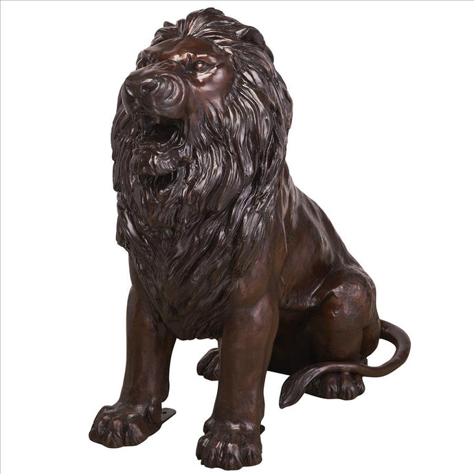 life size lion outdoor & indoor bronze animal statues\