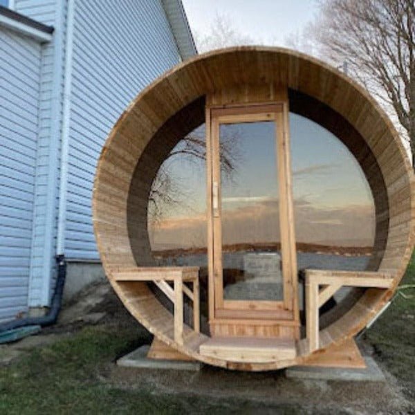 Load image into Gallery viewer, outdoor steam sauna
