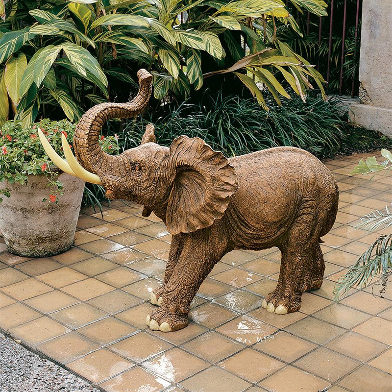 Load image into Gallery viewer, outdoor  &amp; indoor elephant statue for home decor
